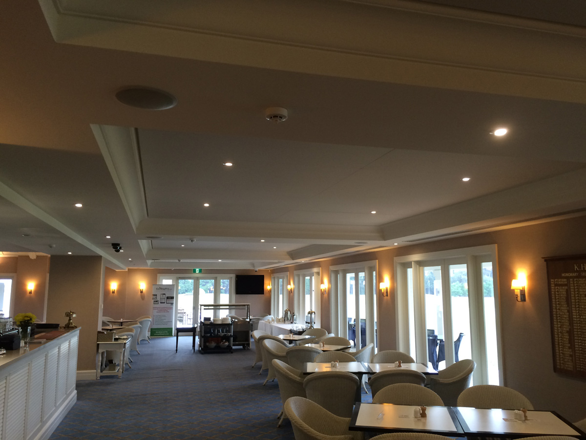 Golf Club Audio System and Wireless Microphone Upgrade