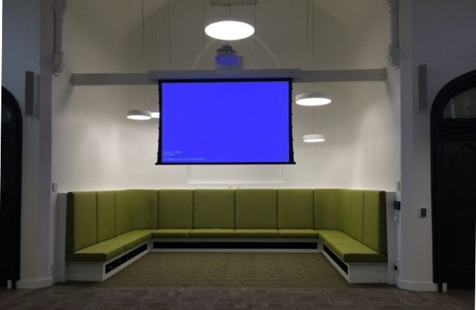 Projector Screen Installation | Education Brighton PC Audio Visual Melbourne