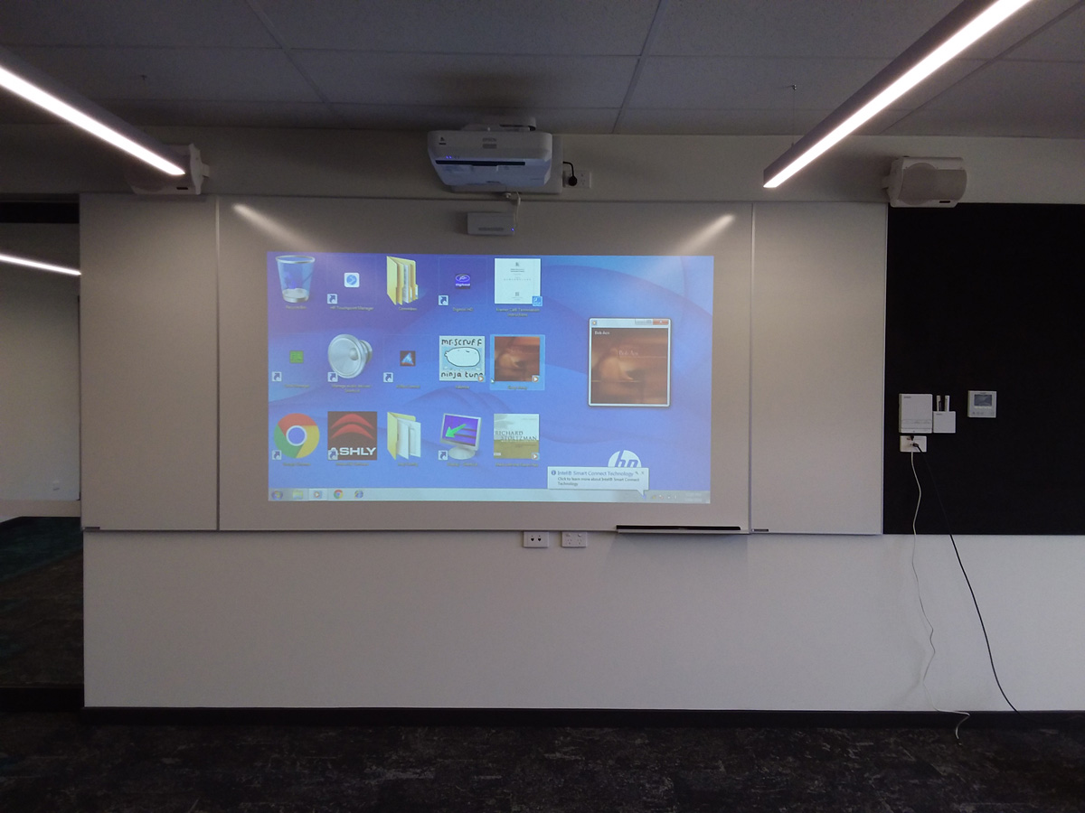 Interactive Projector & Audio Installation