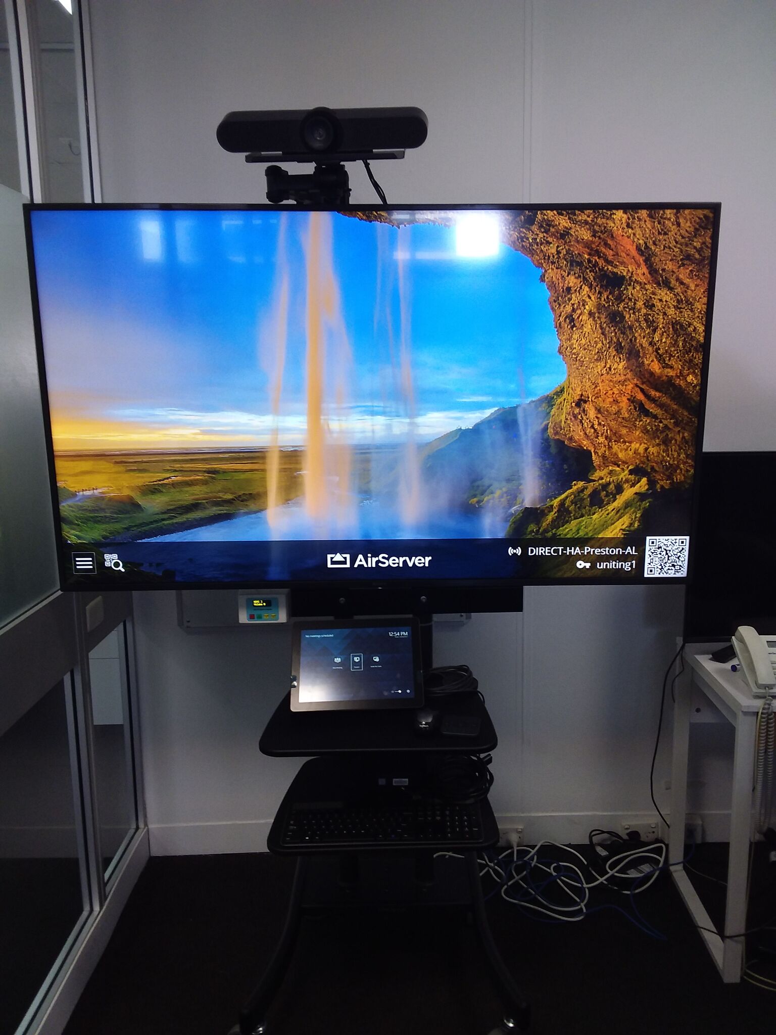 Mobile Video Conference Installation Preston