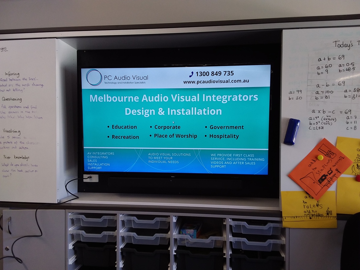 Primary School Screen Installation