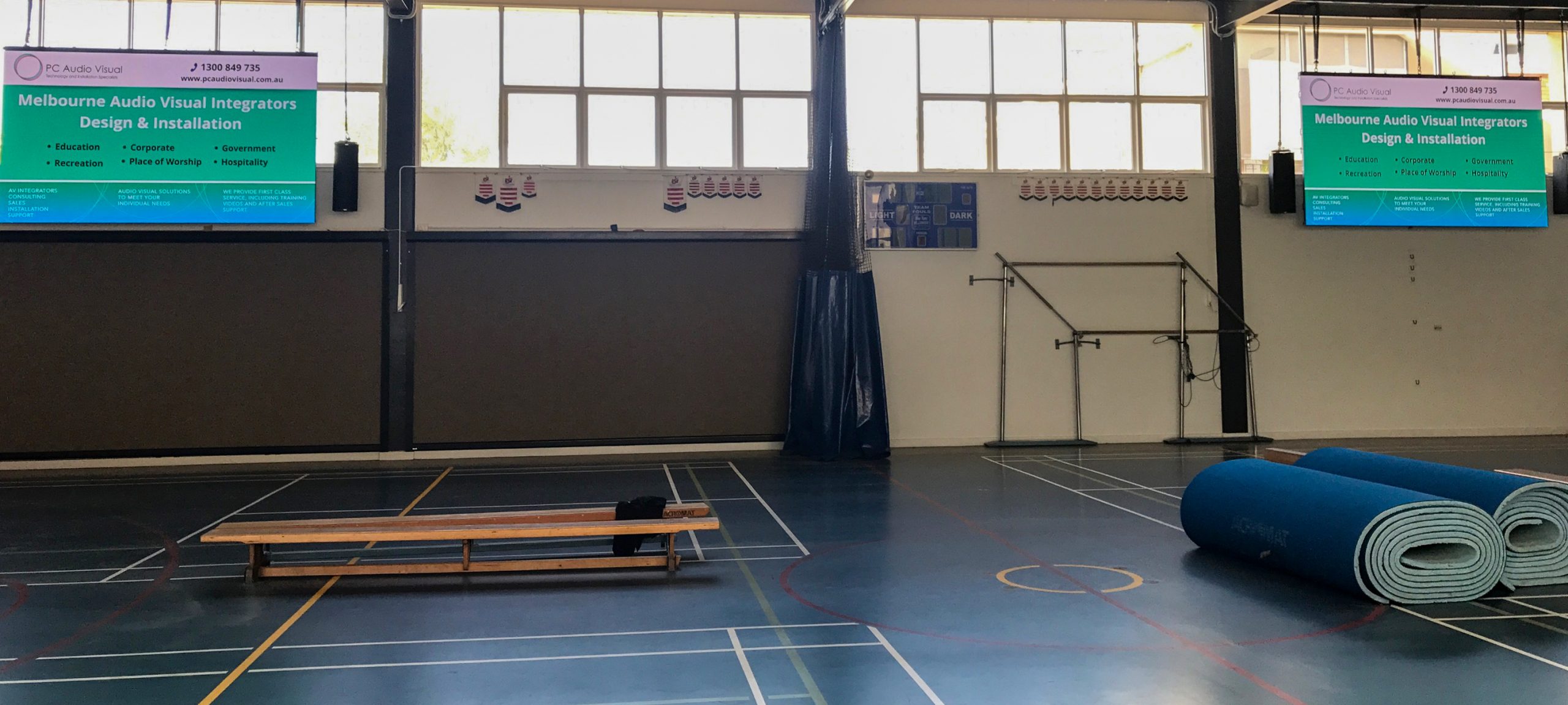 Large Screen and Audio Installation in Camberwell