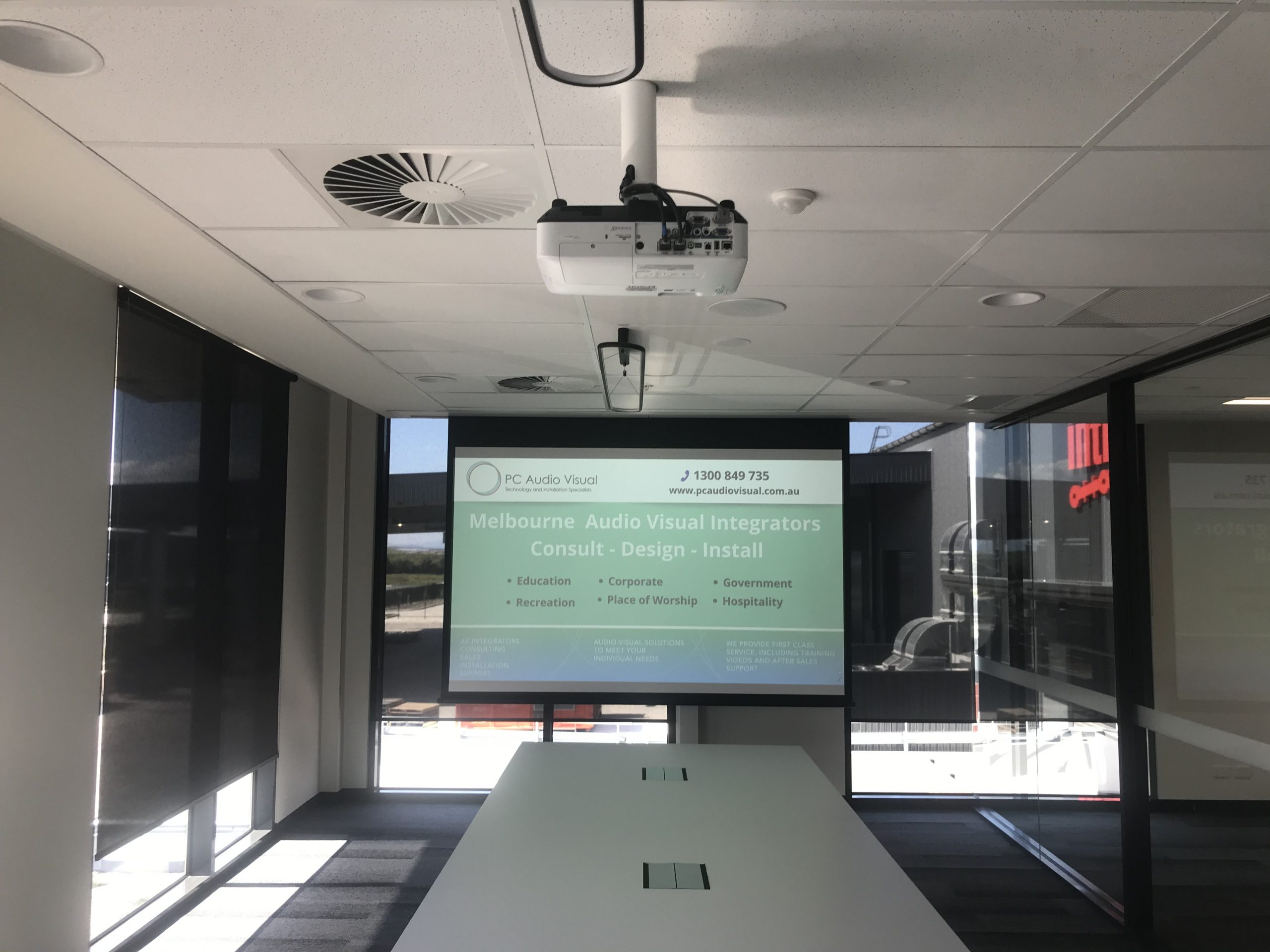 Boardroom Projector Installation